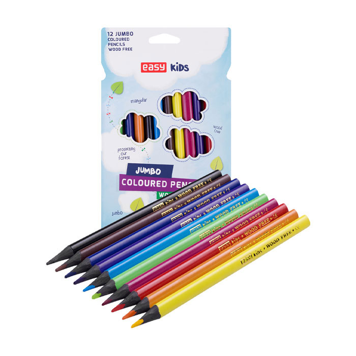 Kredki JUMBO 12 kolorów