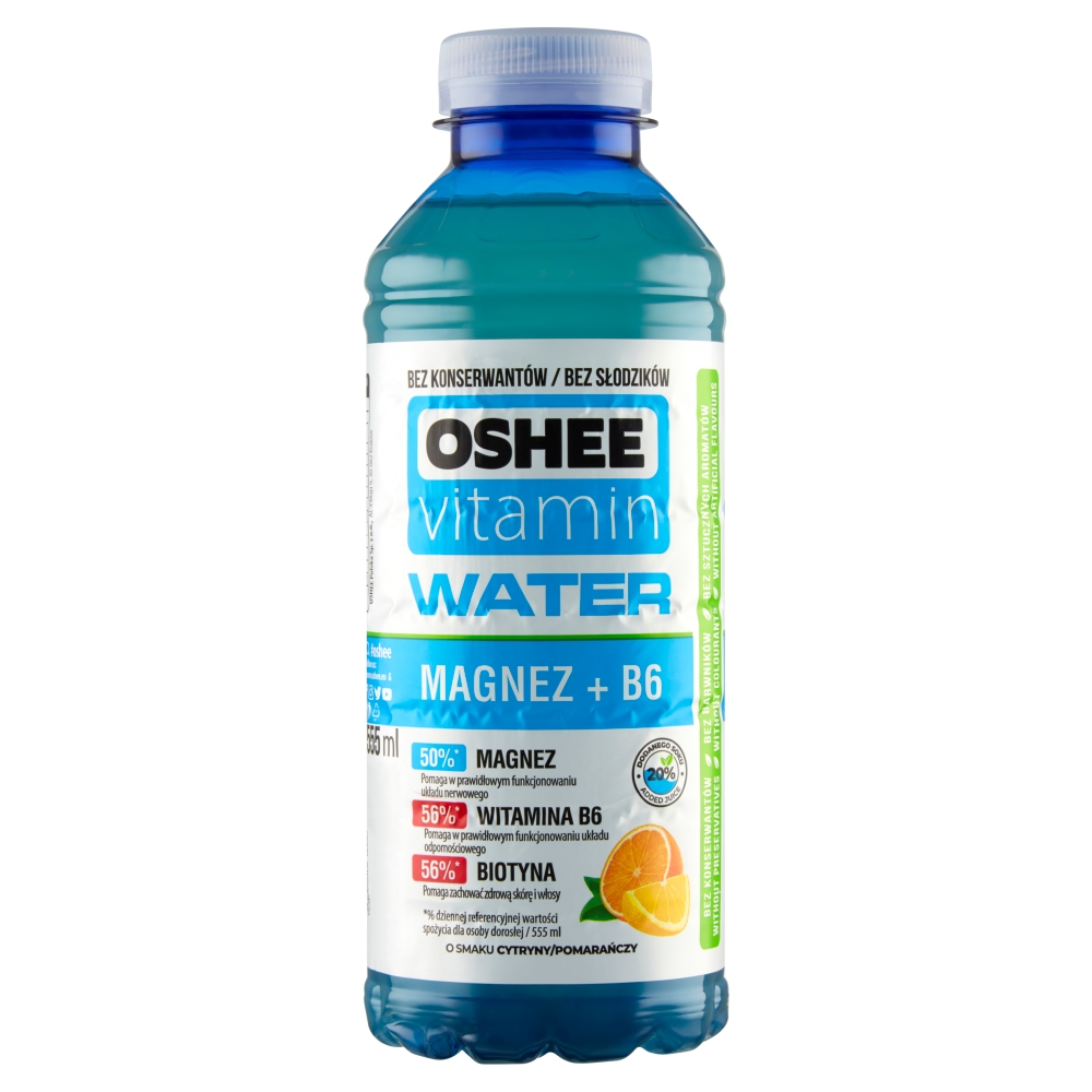 Napój Vitamin Water Magnez Oshee 555ml esklep.polomarket.pl