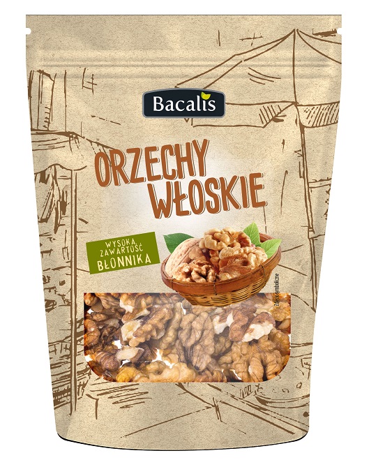 Orzechy  włoskie  łuskane  Bacalis  75g
