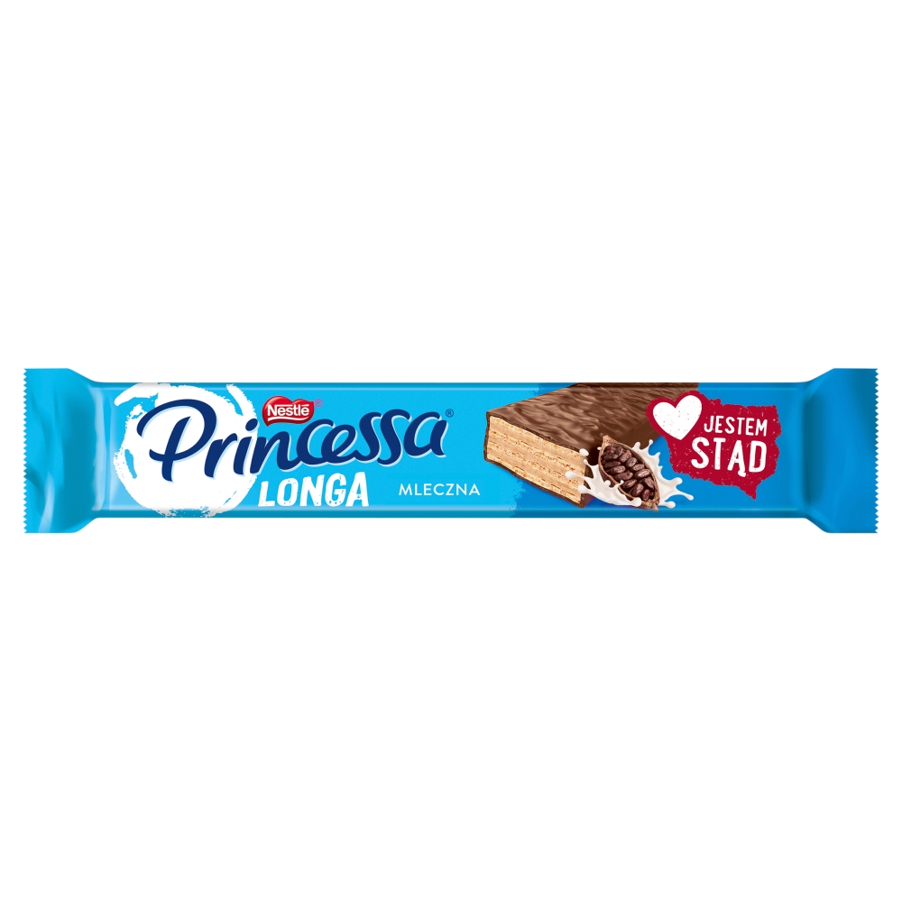 Wafel Mleczny Princessa Longa 40g