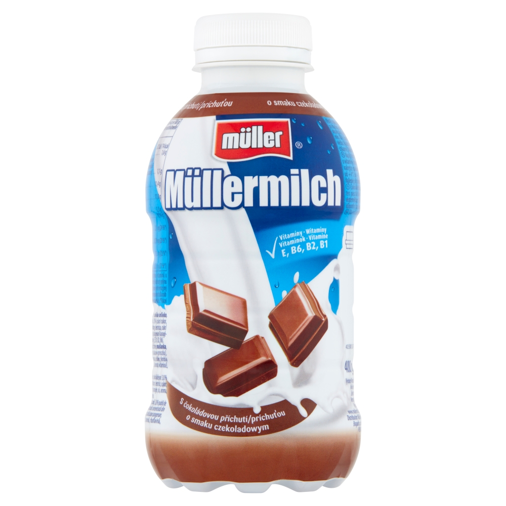 Napój o smaku czekoladowym Müllermilch 400g esklep.polomarket.pl