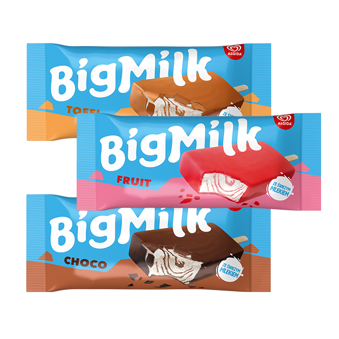Lody Big Milk Intense sort 100ml esklep.polomarket.pl