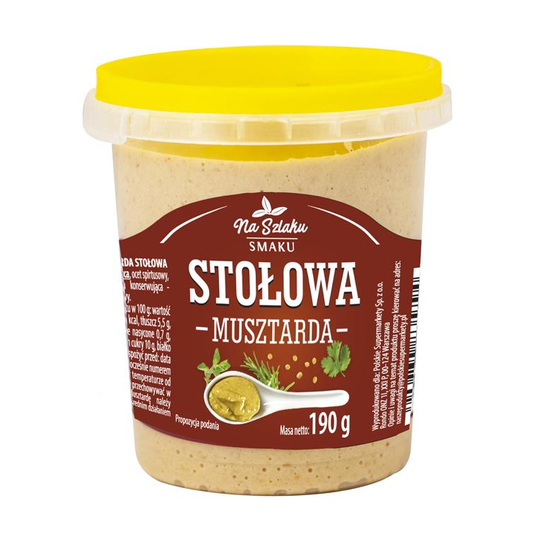 Musztarda stołowa  Na Szlaku Smaku 190g